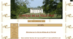 Desktop Screenshot of chateaudelavillehue.com